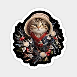 Cozy Cat 2 Magnet