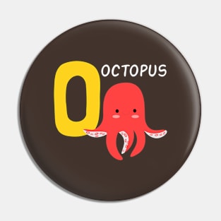 octopus funny alphabet Pin