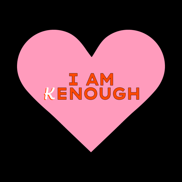 PINK I am Kenough - Barbie Ken by SallySunday