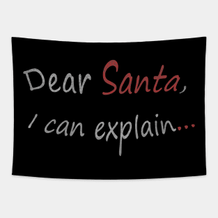 Santa Letter Tapestry