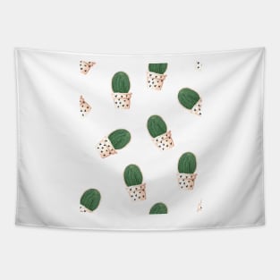 Cacti Heart Print Tapestry