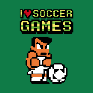 I Love Soccer Games T-Shirt