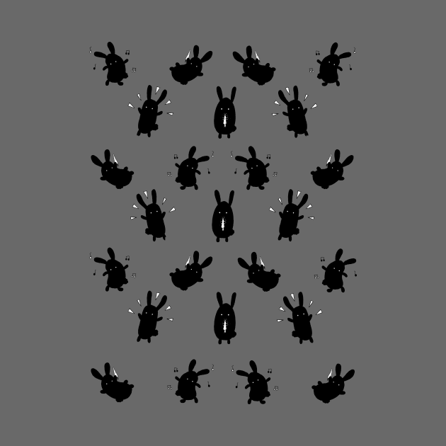 Cute Bunny Rabbit Pattern by knoxusdesigns