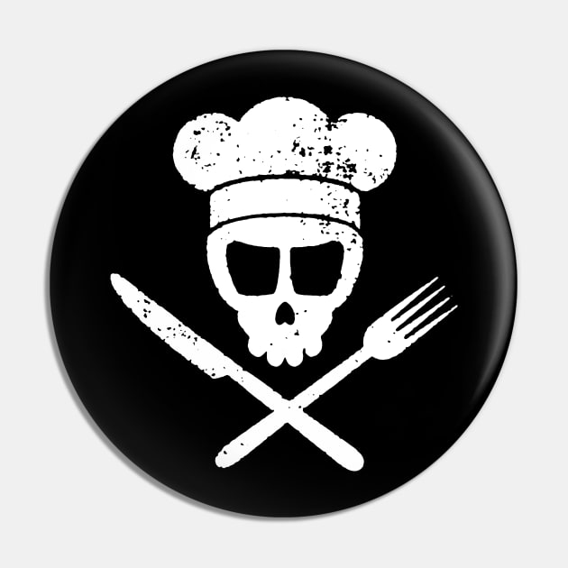 Rock N Roll Chef Pin by Tee Cult