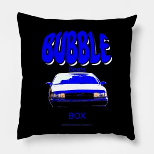 Impala Bubble Beats Box Blue Pillow