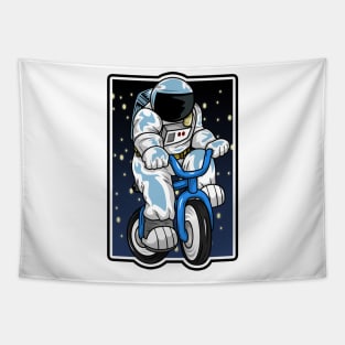 Spaceman as Astronaut in Space Tapestry