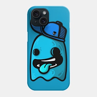 blue 2 ghost with cap Phone Case