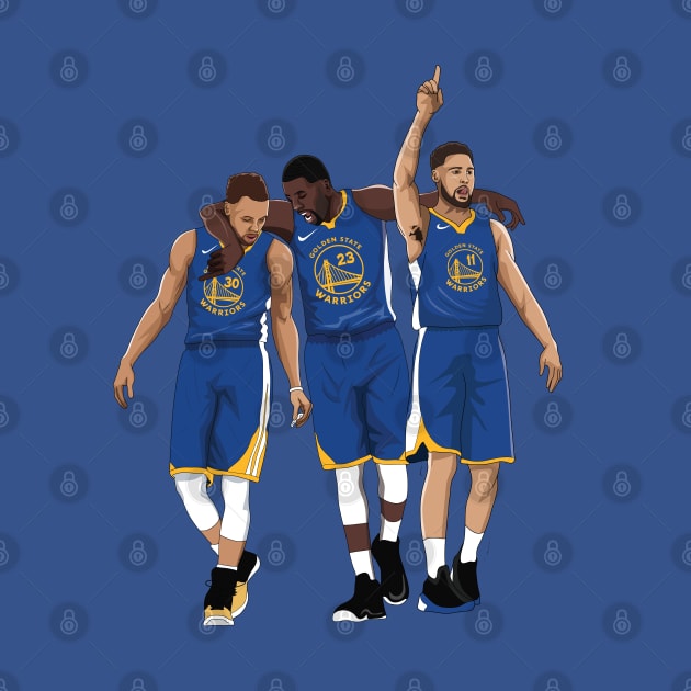 Steph Curry x Klay Thompson x Draymond Green by xavierjfong