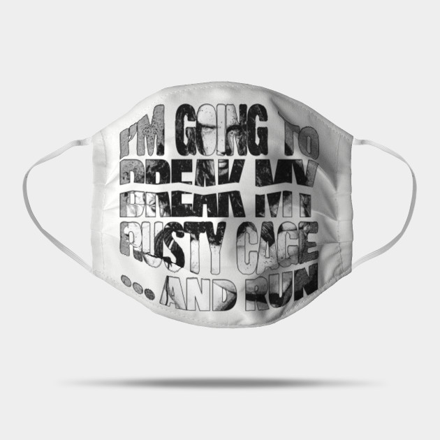 Rusty Cage Soundgarden Mask Teepublic