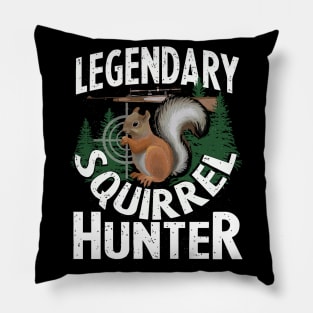 LEGENDARYSQUIRREL HUNTER HUNTING FUNNY Pillow