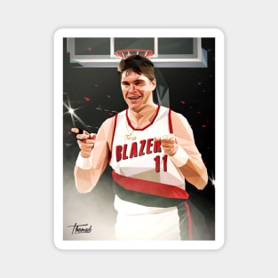 KING SABAS / LOW POLY ILLUSTRATION Magnet