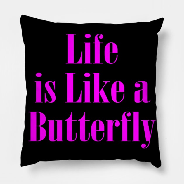 Life Quotes Pillow by ShopBuzz