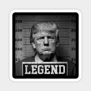 Trump Mugshot 2024 President Magnet