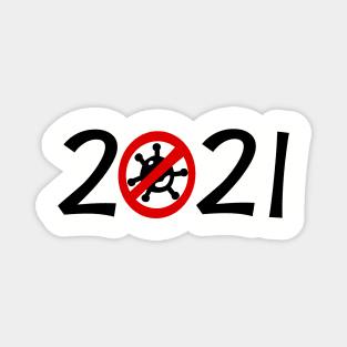 2021 NO VIRUS Magnet