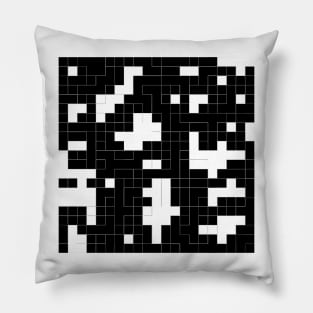 Monochrome Pixels 2 Pillow