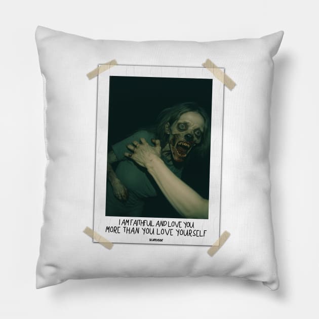 Unconditional Love...Heartwarming Bond Pillow by Scared Side