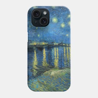 Starry Night Over the Rhone Phone Case