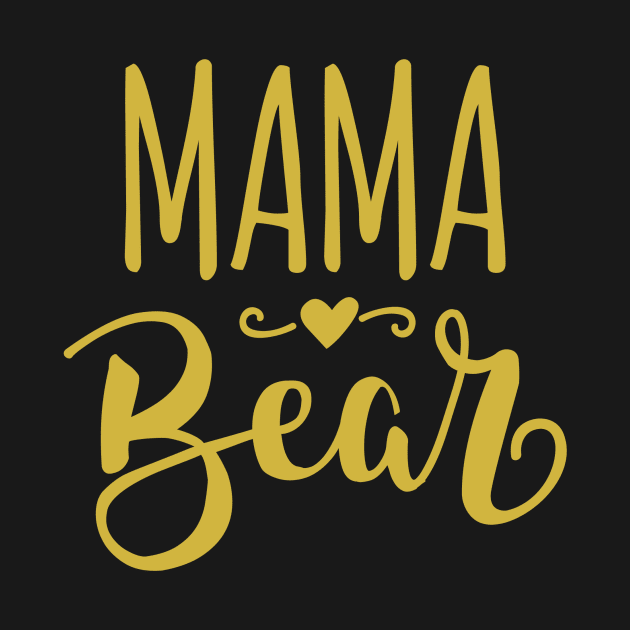 Mama Bear by CANVAZSHOP