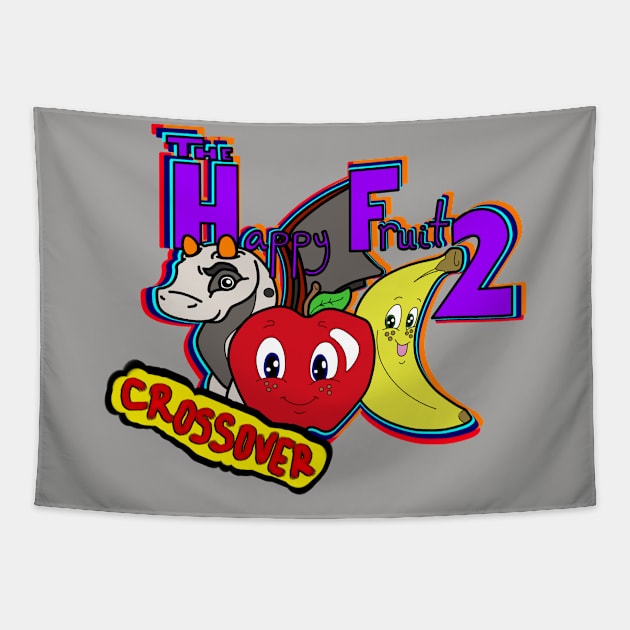 Happy Fruit 2 and Kelvin Crossover Tapestry by RockyHay