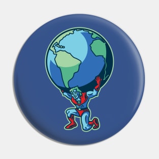 The Weight of the World Pin