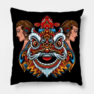 Geminious Barong Bali Kuta Beach Denpasar Pillow