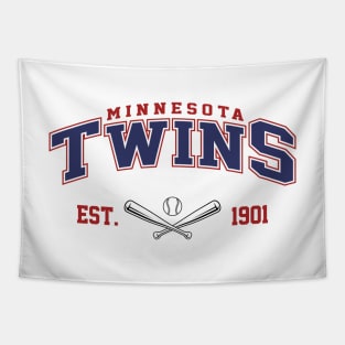 Retro Twins Tapestry