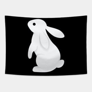 Bunny Rabbit Paper Cut Tapestry