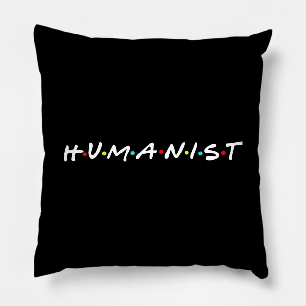 Humanist Pillow by kouffarstore