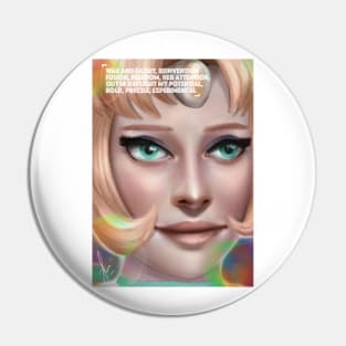 Pearl Portrait Pin