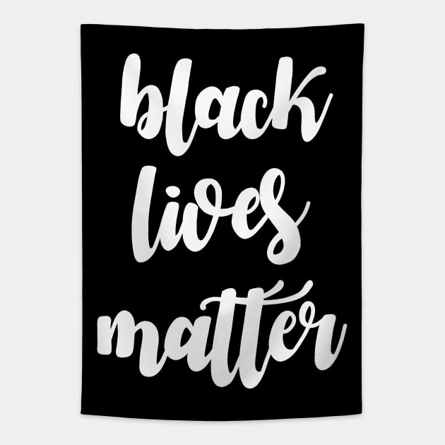 Black lives matter Tapestry by valentinahramov