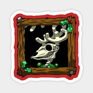 Framed Reindeer Magnet