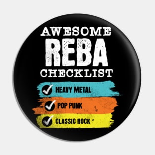 Awesome Reba checklist Pin