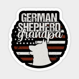 German Shepherd Grandpa Magnet