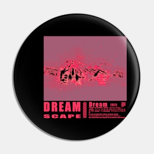 Vinyl Cover Art (Dream Scape) Pin