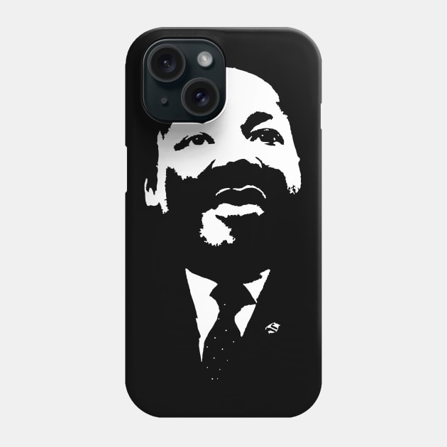 Martin Luther King Jr. Aka MLK 28B (マーティン・ルーサー・キング・ジュニア。) African American Baptist minister and activist Phone Case by FOGSJ