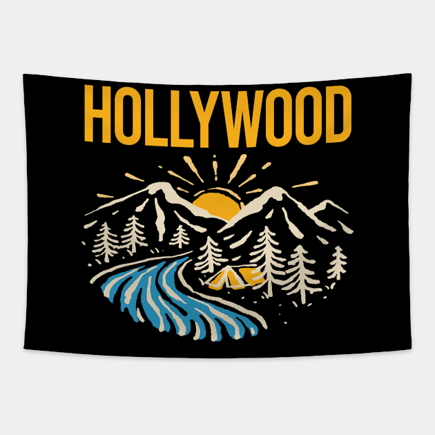 Nature Landscape Hollywood Tapestry by rosenbaumquinton52