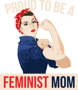 Proud to be a Feminist Mom Magnet