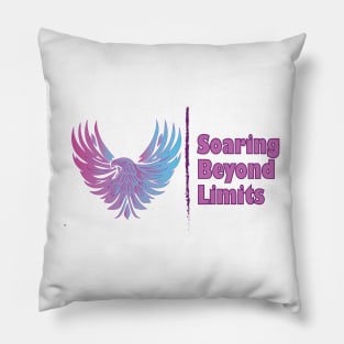 Soaring Beyond Limits Pillow