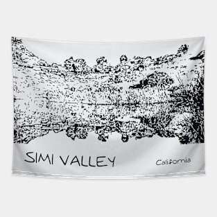 Simi Valley California Tapestry