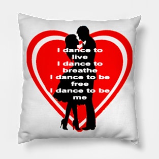 Dancers Heart Pillow