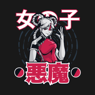 anime girl manga otaku art animeart animegirl cute japan animelover T-Shirt