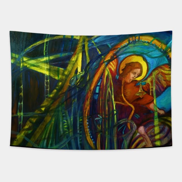 Angelus Tapestry by Marsal