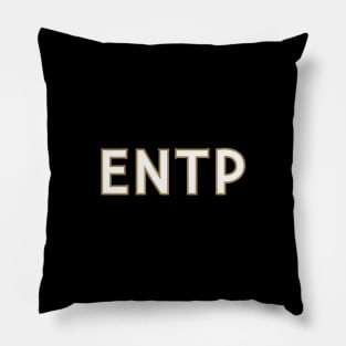 Myers Briggs Typography ENTP Pillow