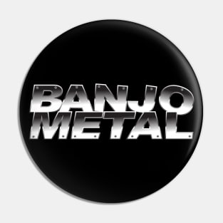 Banjo Metal Pin