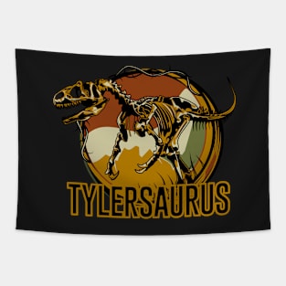 Tylerosaurus Tyler Dinosaur T-Rex Tapestry