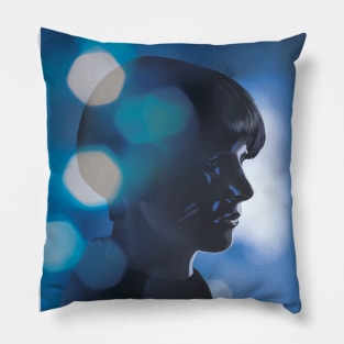 Three Colors: Blue - alternative movie poster - Juliette Binoche - Krzysztof Kieslowski Pillow