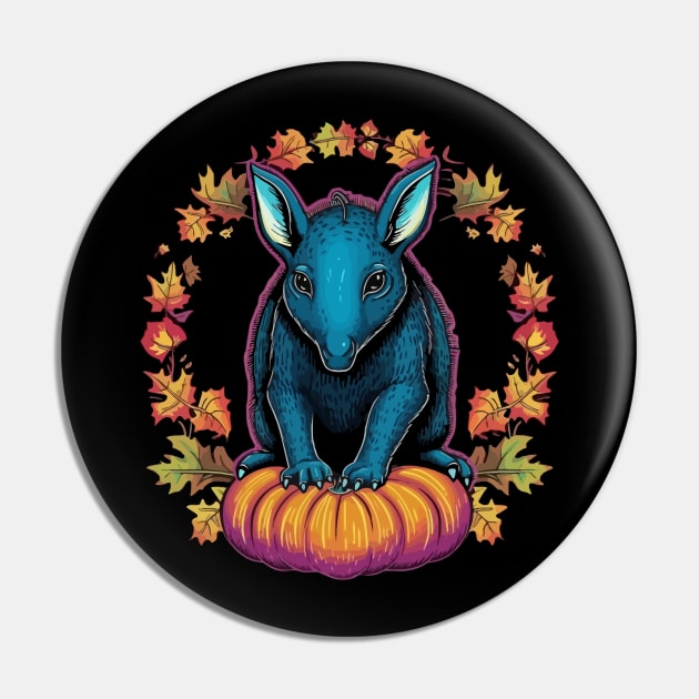 Aardvark Halloween Pin by JH Mart