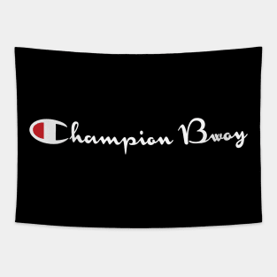 CHAMPION BWOY - IN WHITE - CARNIVAL CARIBANA PARTY TRINI DJ Tapestry