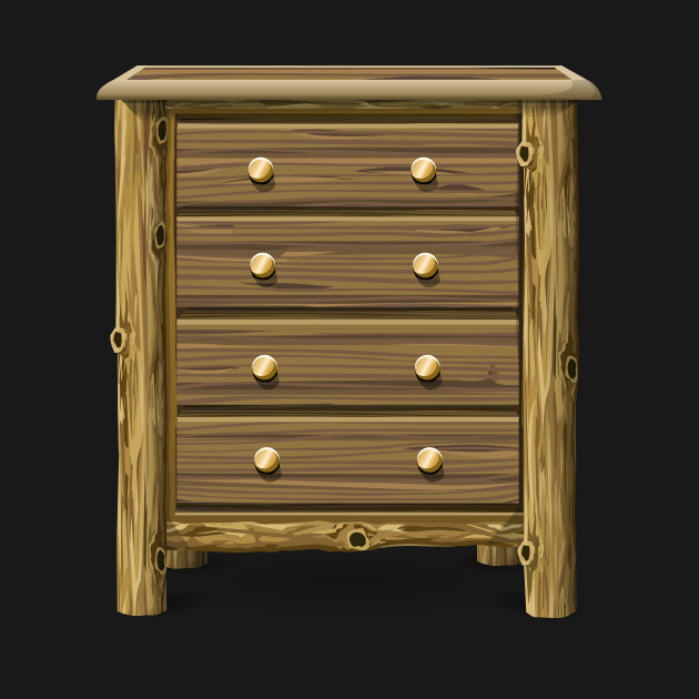 Glitch Furniture Mediumcabinet Log Cabin Medium Cabinet