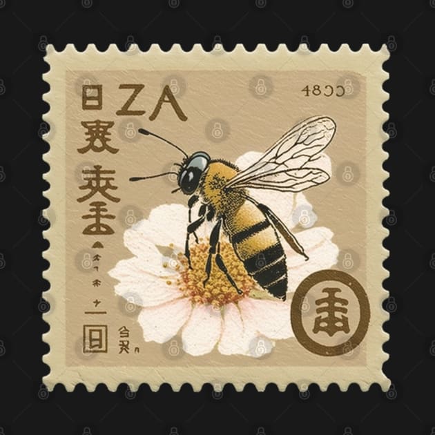Bee Humble - Stamp 4 - Postage Stamp Series by SLMGames
